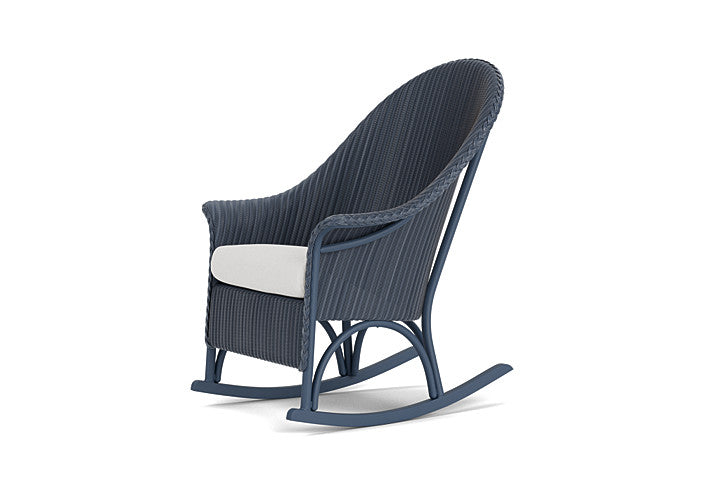 Loom High Back Porch Rocker - Tailored Look