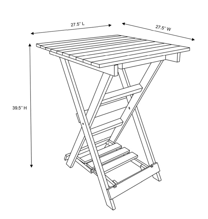 Patagonia Folding Bar Table