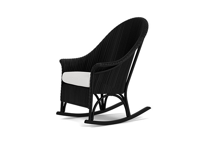 Loom High Back Porch Rocker - Tailored Look