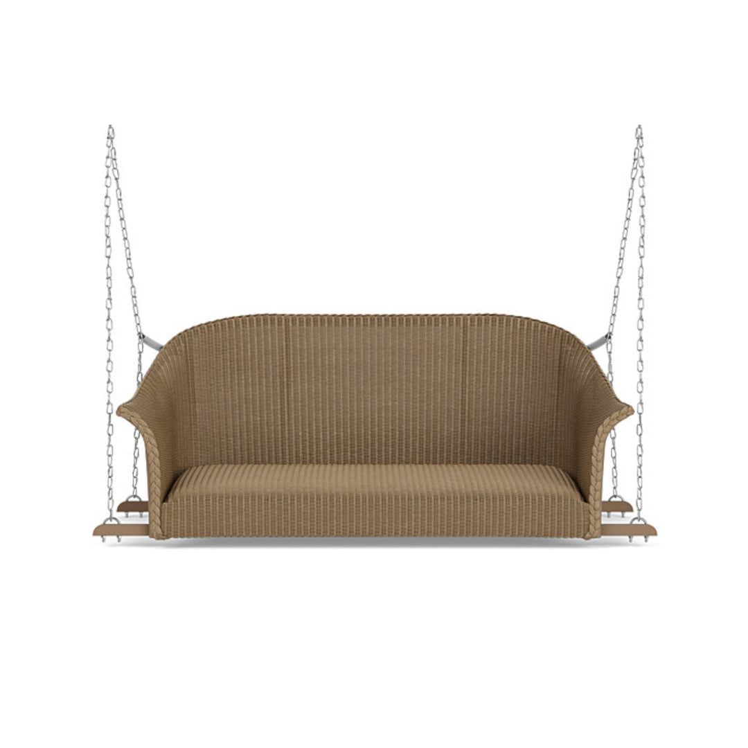 All Seasons Settee Swing with Padded Seat