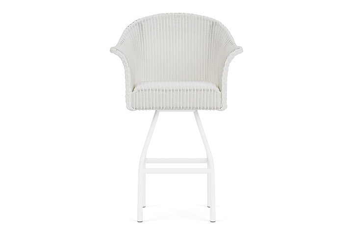 All Seasons Swivel Bar Stool with Padded Seat