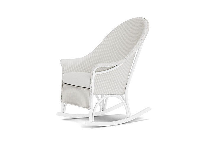 Loom High Back Porch Rocker - Tailored Look