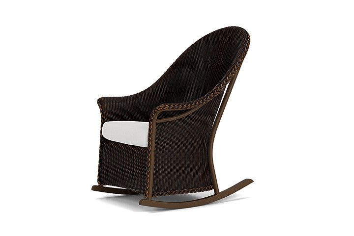 Loom High Back Porch Rocker - Classic Look