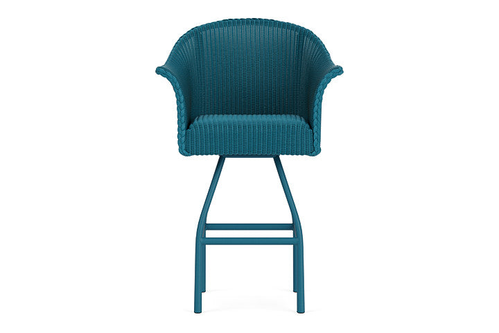 All Seasons Swivel Bar Stool with Padded Seat