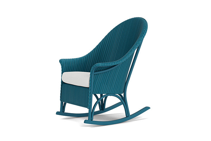Loom High Back Porch Rocker - Tailored Look