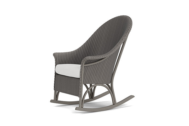 Loom High Back Porch Rocker - Tailored Look
