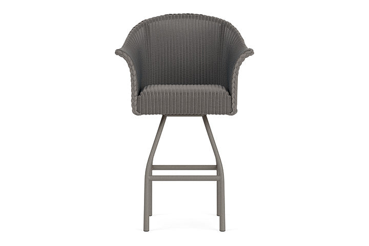 All Seasons Swivel Bar Stool with Padded Seat
