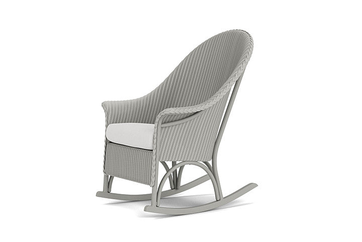 Loom High Back Porch Rocker - Tailored Look