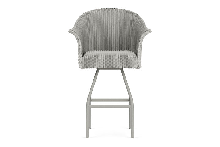 All Seasons Swivel Bar Stool with Padded Seat
