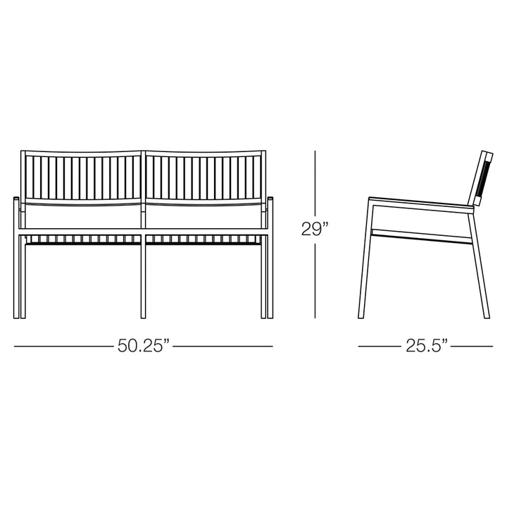 Sicilia Loveseat