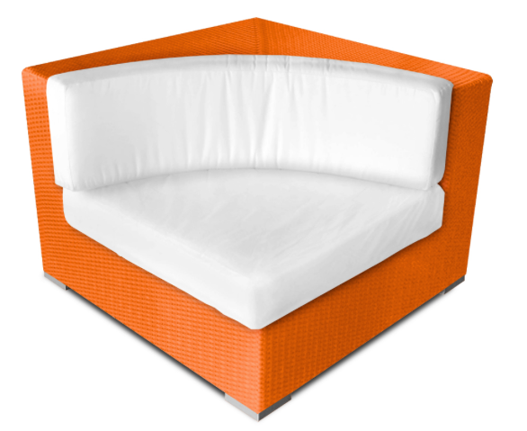 Tangier Round Corner Piece