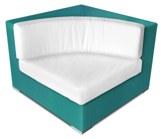 Tangier Round Corner Piece