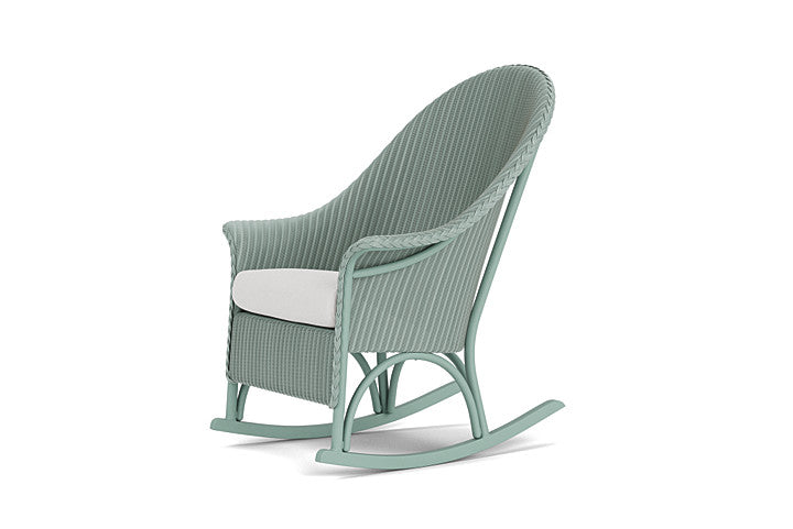 Loom High Back Porch Rocker - Tailored Look
