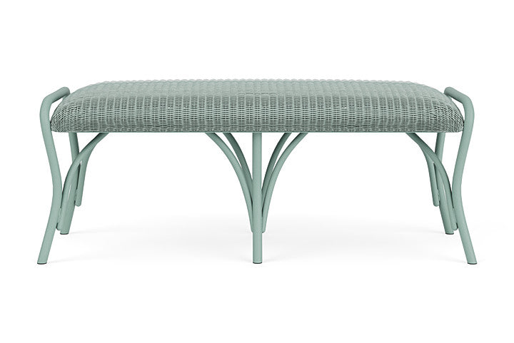 All Seasons Settee Ottoman with Padded Seat