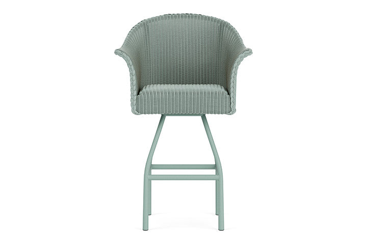All Seasons Swivel Bar Stool with Padded Seat
