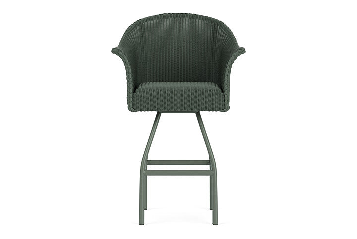 All Seasons Swivel Bar Stool with Padded Seat