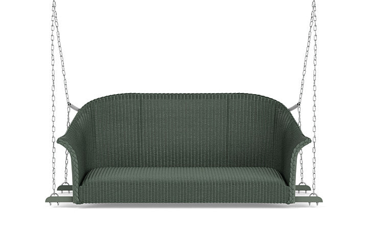 All Seasons Settee Swing with Padded Seat