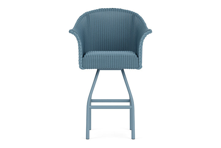 All Seasons Swivel Bar Stool with Padded Seat