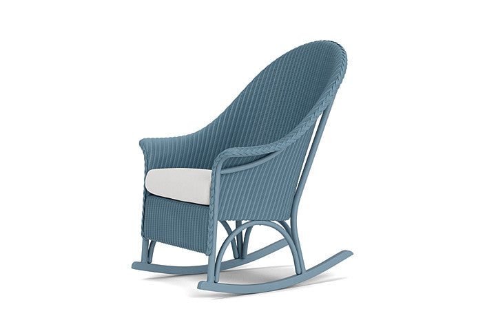 Loom High Back Porch Rocker - Tailored Look
