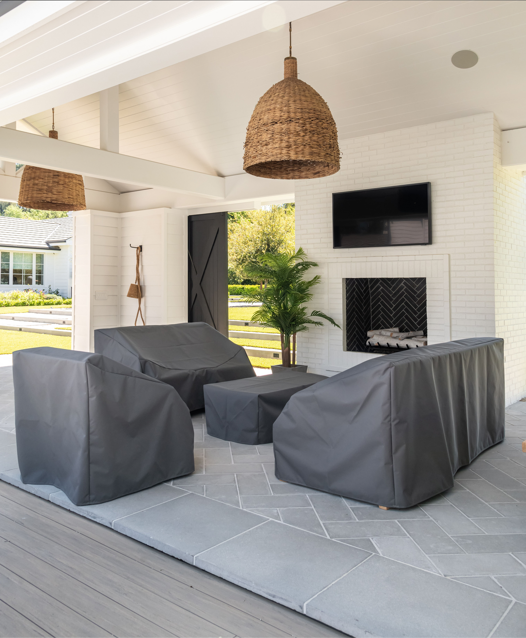 Premium Fabric Covers - Dining Arm Chair