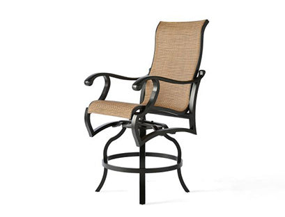 Volare Sling Swivel Counter Stool