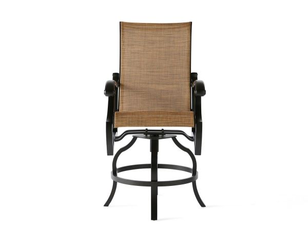 Volare Sling Swivel Counter Stool