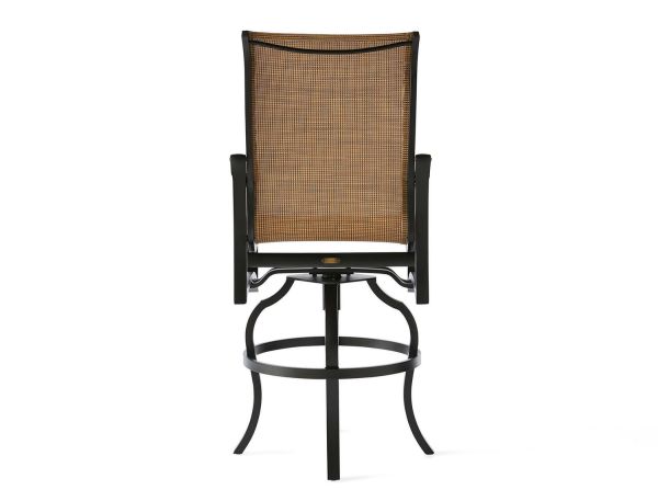 Volare Sling Swivel Bar Stool