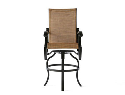 Volare Sling Swivel Bar Stool