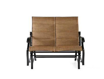 Volare Padded Sling Love Seat Glider
