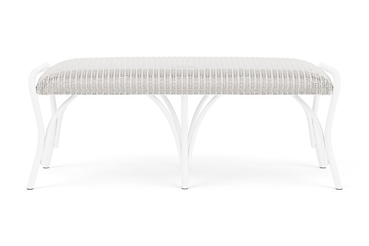 All Seasons Settee Ottoman with Padded Seat