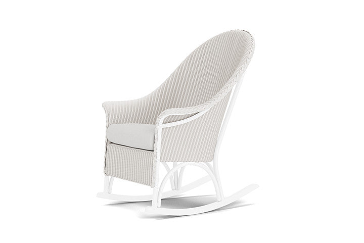 Loom High Back Porch Rocker - Tailored Look