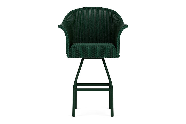 All Seasons Swivel Bar Stool with Padded Seat