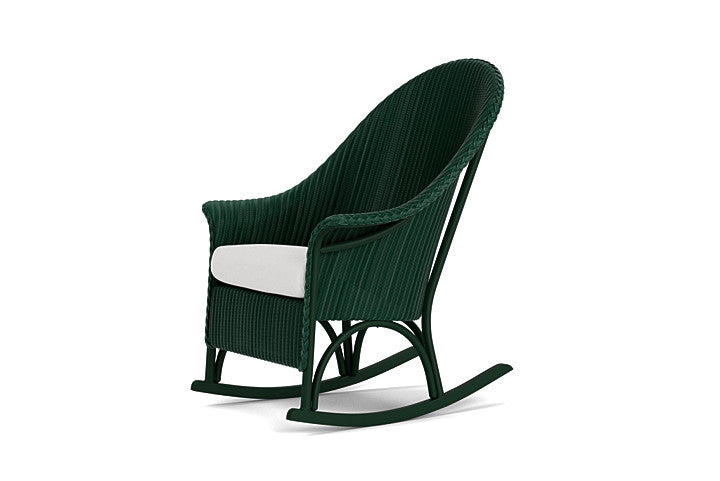 Loom High Back Porch Rocker - Tailored Look