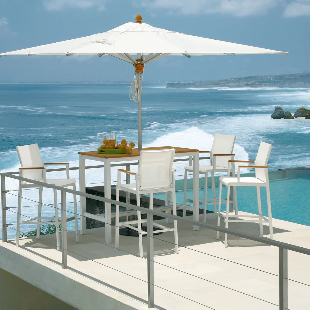 Aura 78" Rectangular High Dining Table