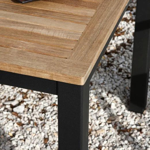 Aura 57" Rectangular Dining Table - Teak Top
