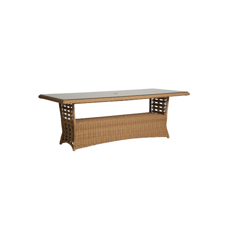 Magnolia 84" Rectangular Umbrella Dining Table