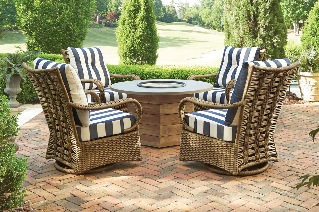 Magnolia Swivel Glider Lounge Chair