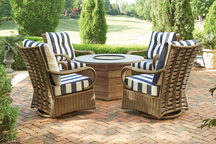 Magnolia Swivel Glider Lounge Chair